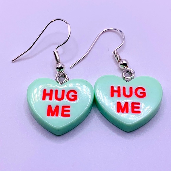 💚3for$23🧡NWT💚Heart Candy Earrings- Perfect for Valentine’s Day! - Picture 1 of 4